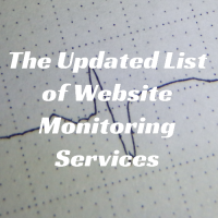 The Updated List of ~200 Website Monitoring Services