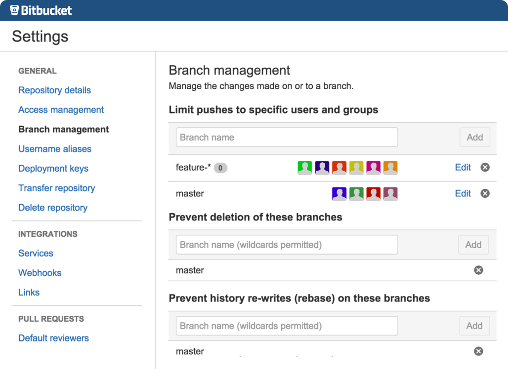 bitbucket workspaces