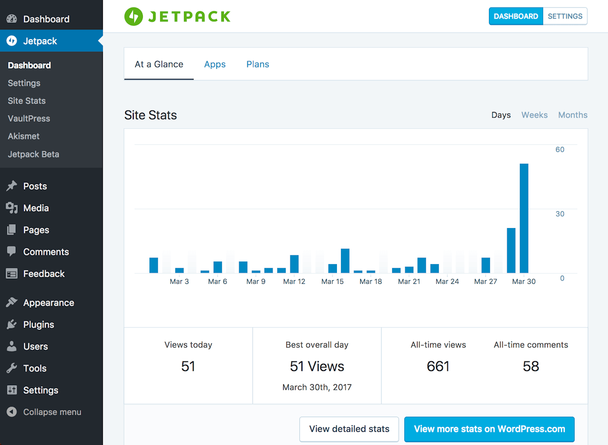Jetpack - screenshot