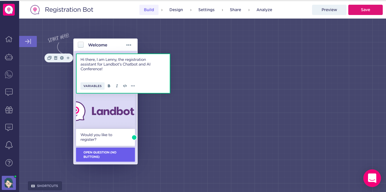 Landbot - screenshot 2