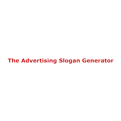 Advertising Slogan Generator