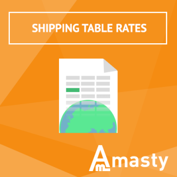 Shipping Table Rates
