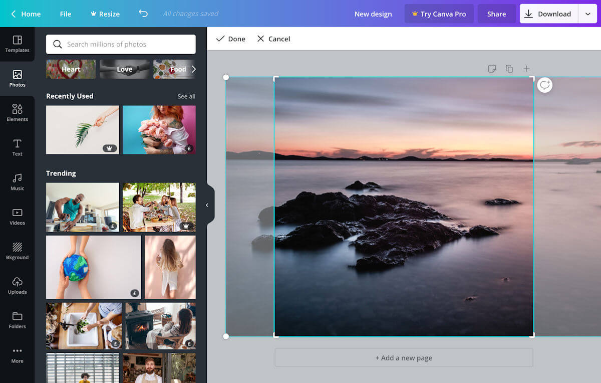 Canva - screenshot 1