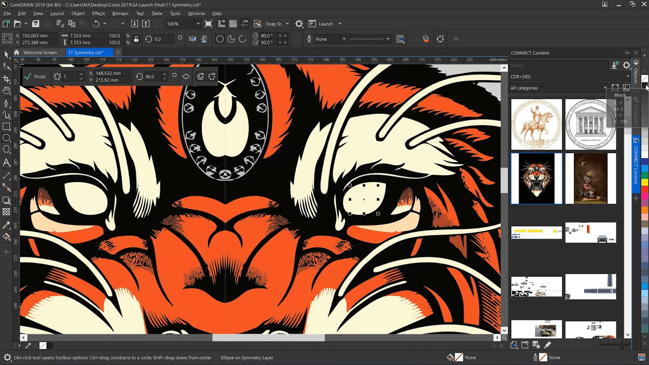 CorelDRAW - screenshot