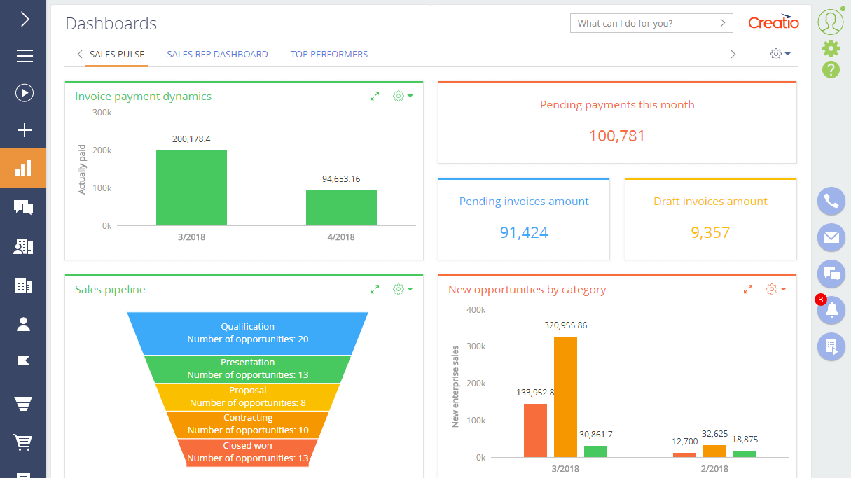 Creatio CRM - screenshot 2