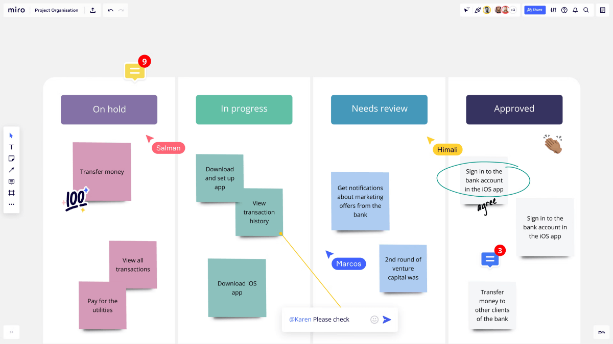 Miro – Excellent Online Collaborative Whiteboard