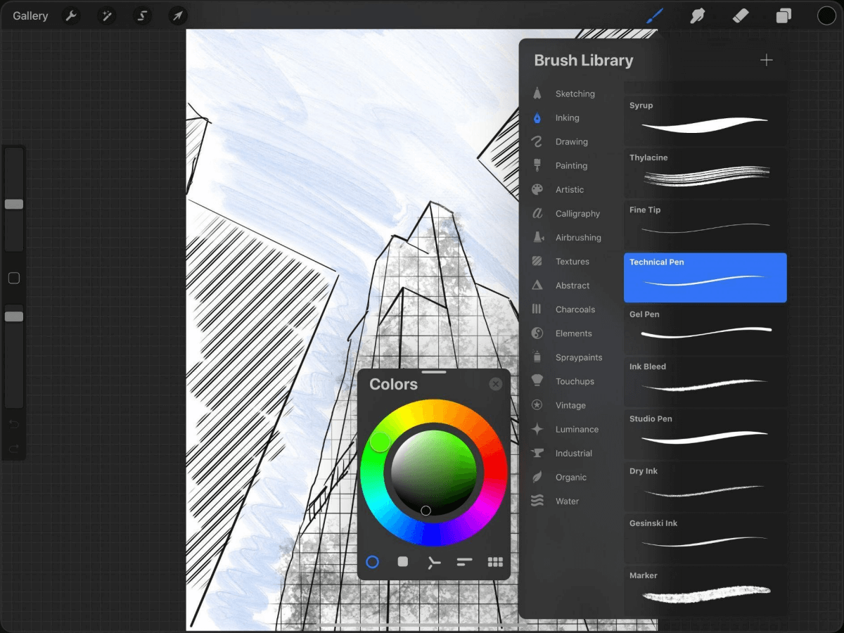 Procreate - screenshot