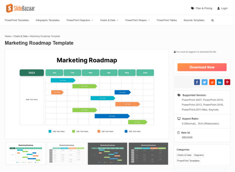 SlideBazaar – A Library of Professional PowerPoint Templates
