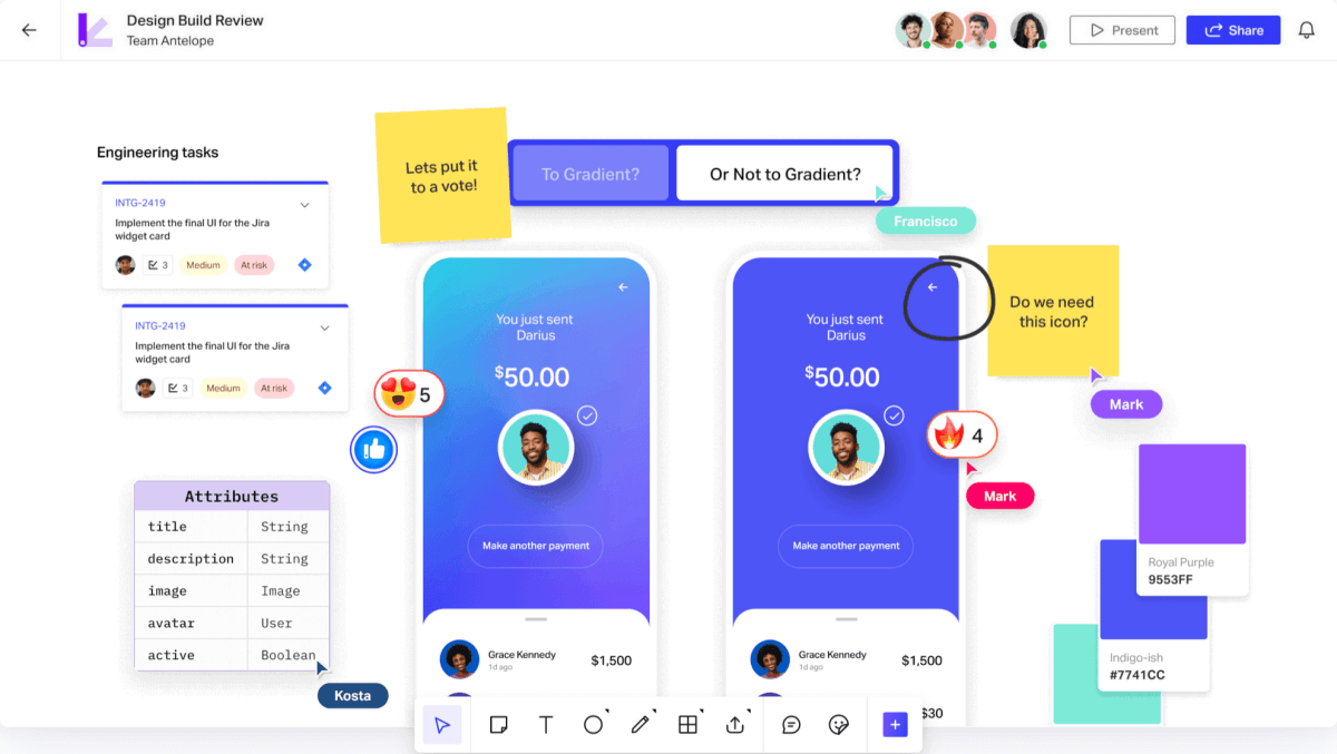 InVision screenshot
