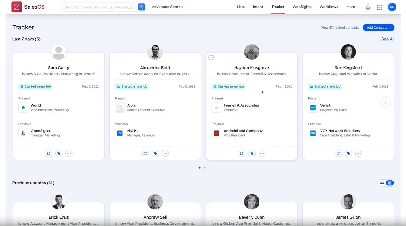 ZoomInfo - screenshot
