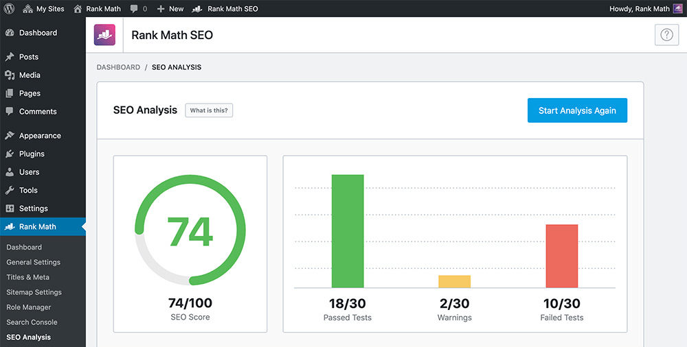 RankMath - screenshot
