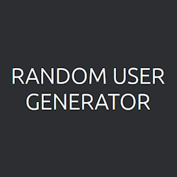 Random User Generator
