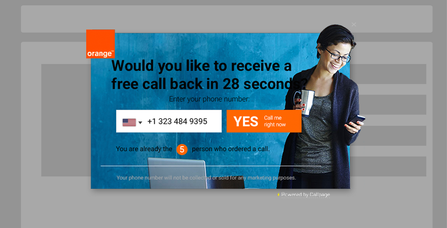 CallPage - zrzut ekranu 1