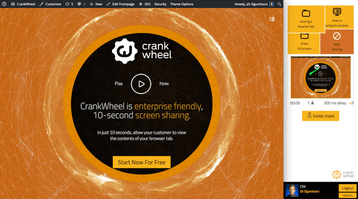 Crank Wheel - zrzut ekranu