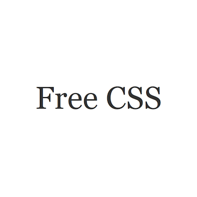 Free CSS