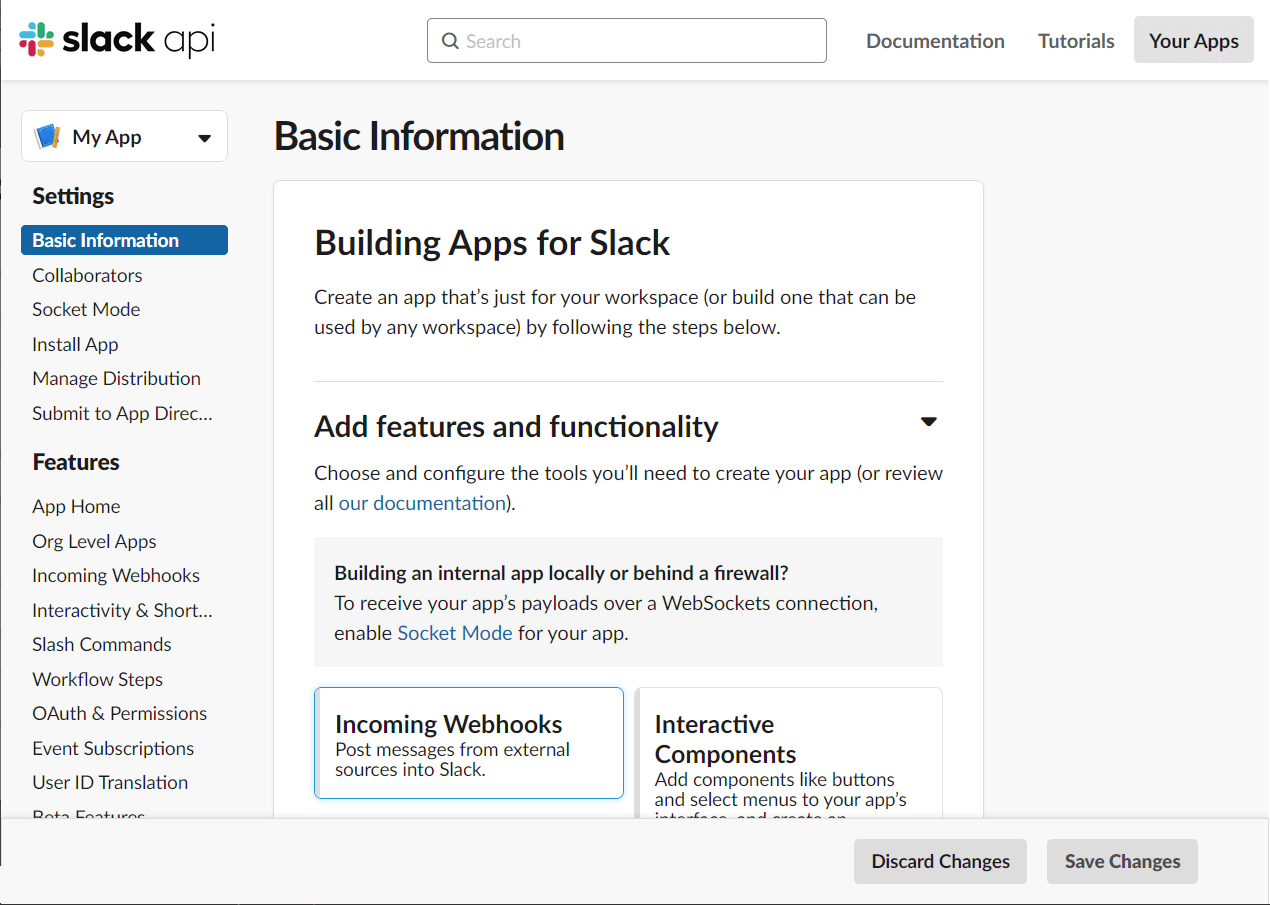 Slack - zrzut ekranu 2