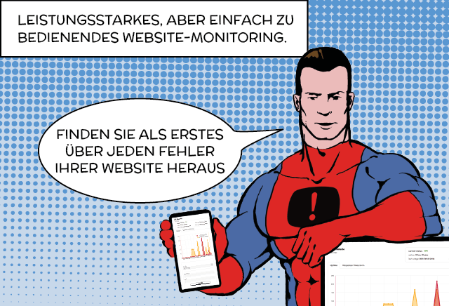 Leistungsstarkes, aber einfach zu bedienendes Website-Monitoring